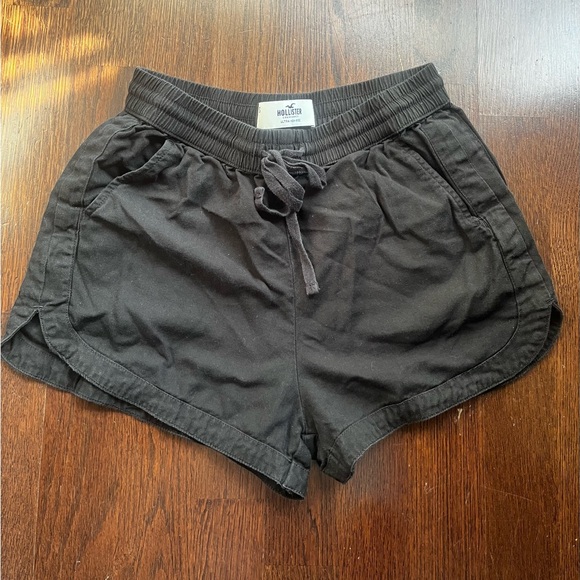 Hollister Black High Rise Linen Shorts XS - Picture 3 of 7